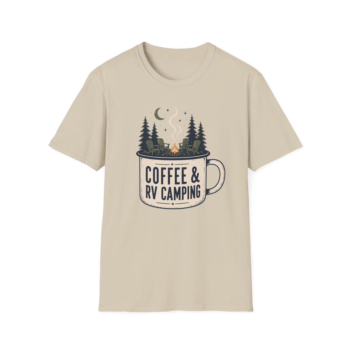 Coffee & RV Camping T-Shirt
