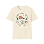 Camp Crew Mountain Logo T-Shirt | Outdoor Adventure Tee