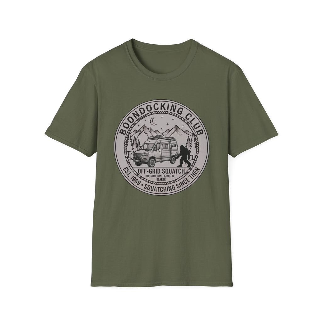 Boondocking Club Van Life T-shirt