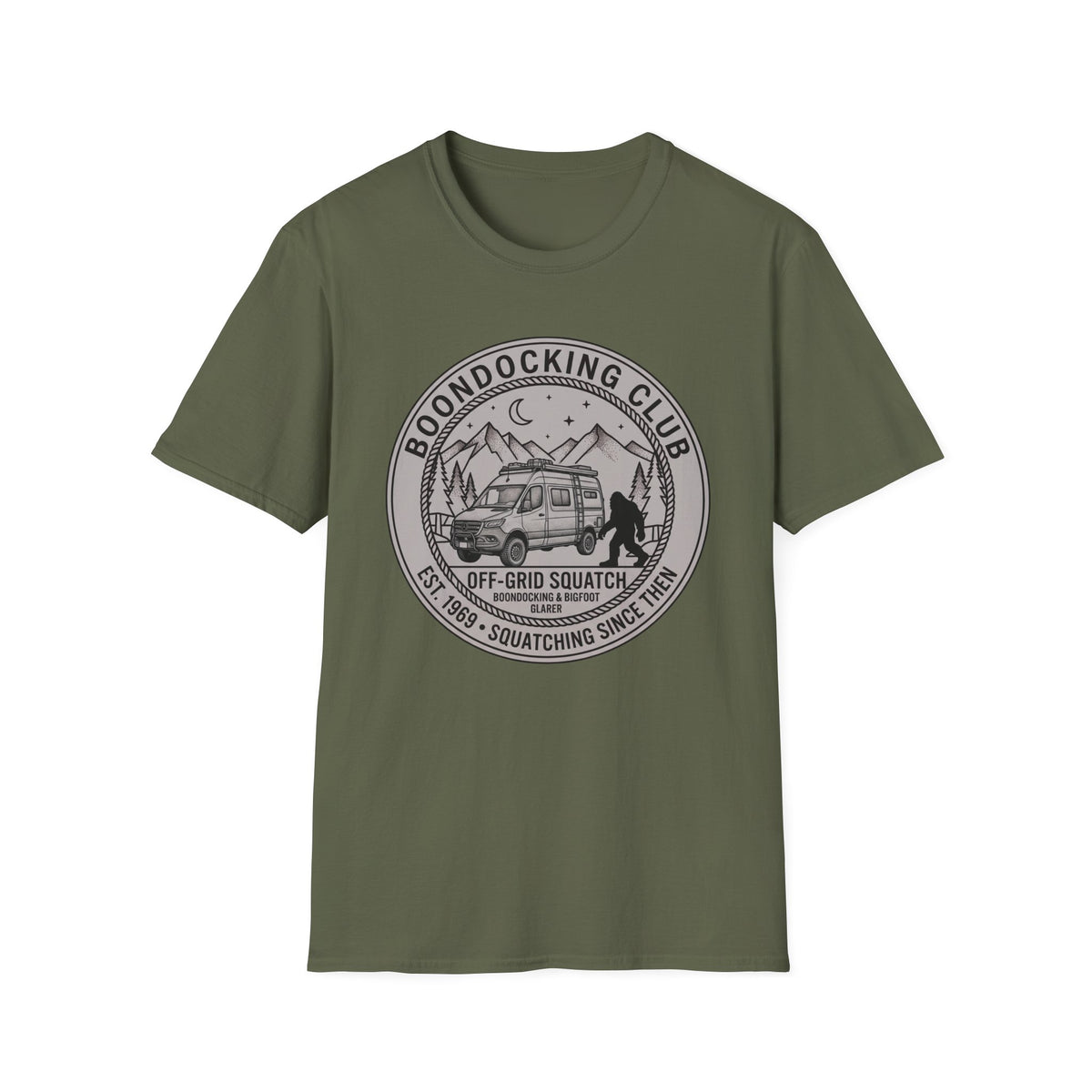 Boondocking Club Van Life T-shirt