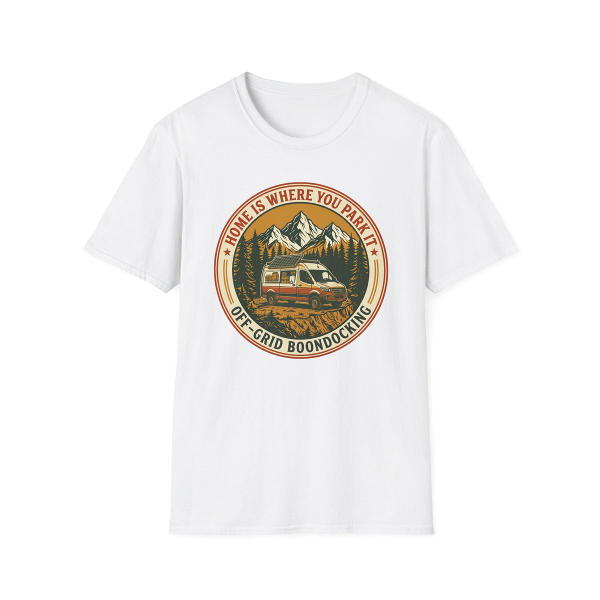 Home is where you park it Van T-shirt