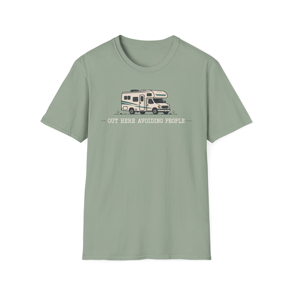 Out Here Avoiding People Class C T-Shirt