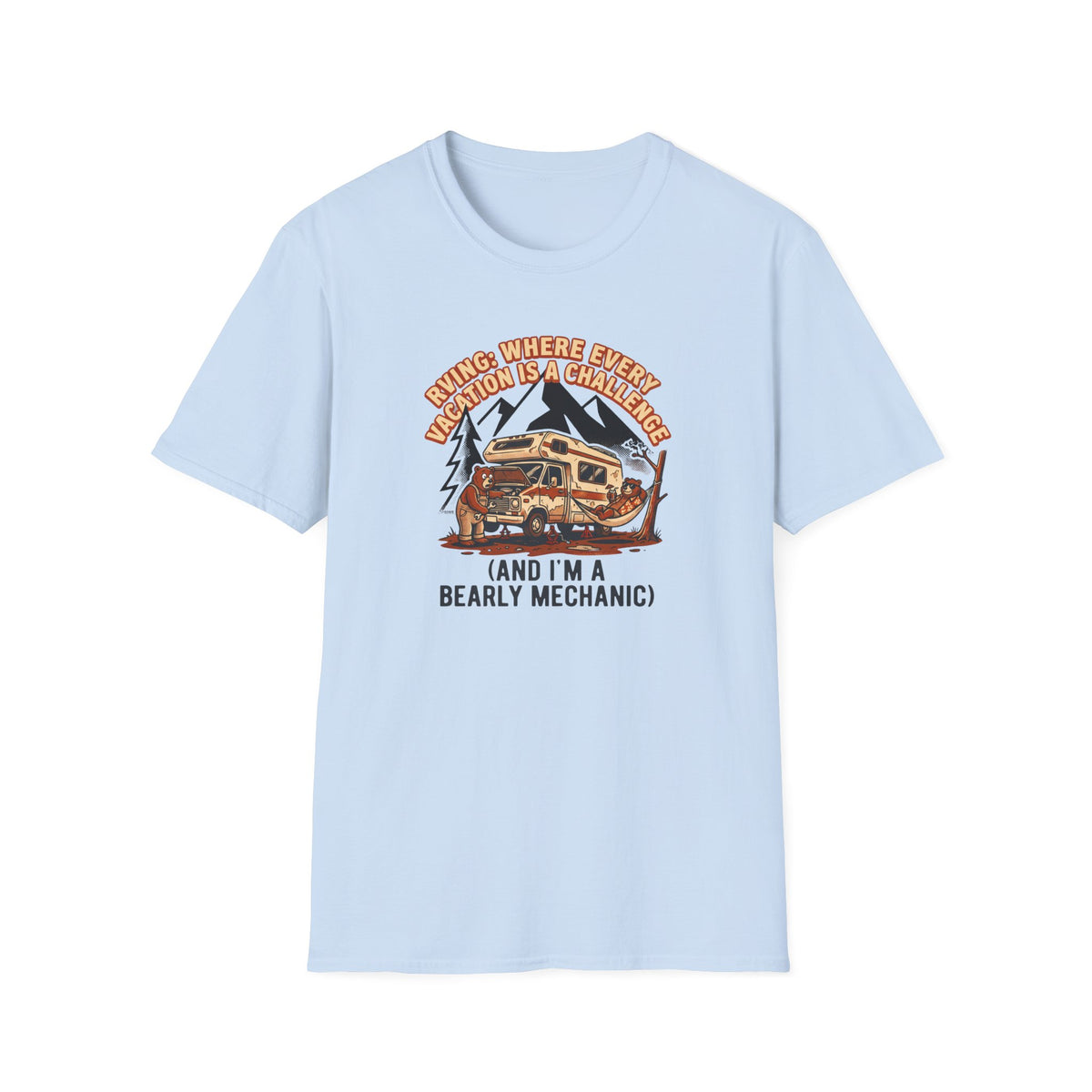 RVing: Where Every Vacation Is A Challenge Class C T-Shirt