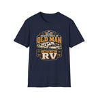 Never Underestimate an Old Man with RV 5th Wheel T-Shirt