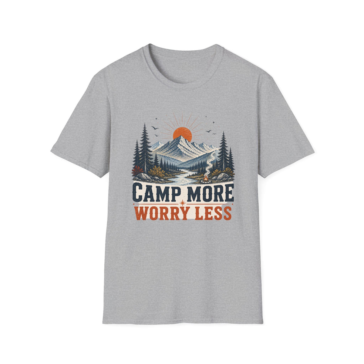 Camp More Worry Less T-Shirt