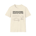SPECIFICATIONS: Bologna Fried, Trailer Wide T-Shirt