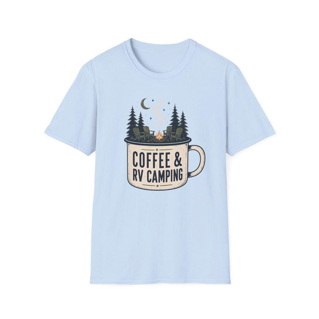 Coffee & RV Camping T-Shirt