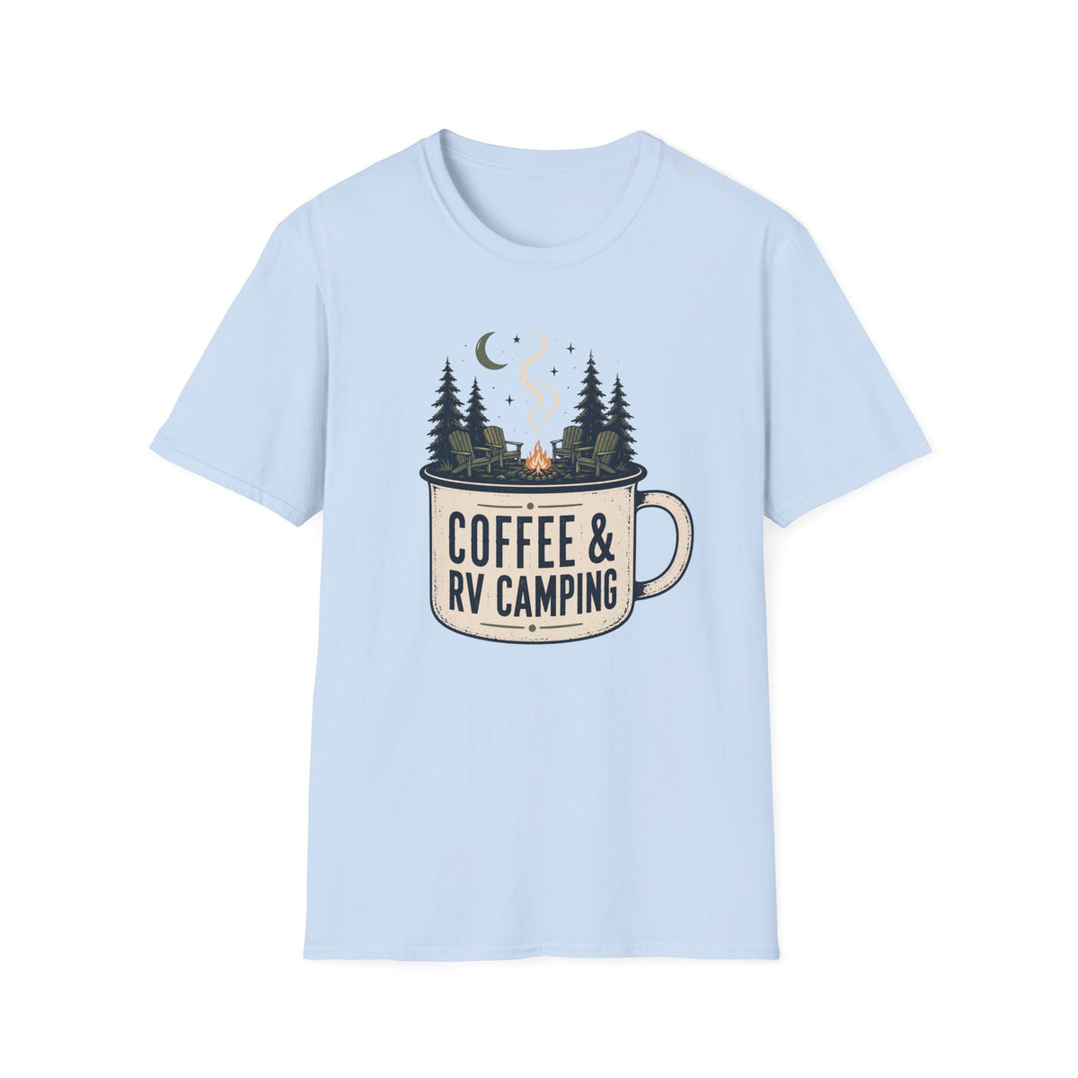 Coffee & RV Camping T-Shirt