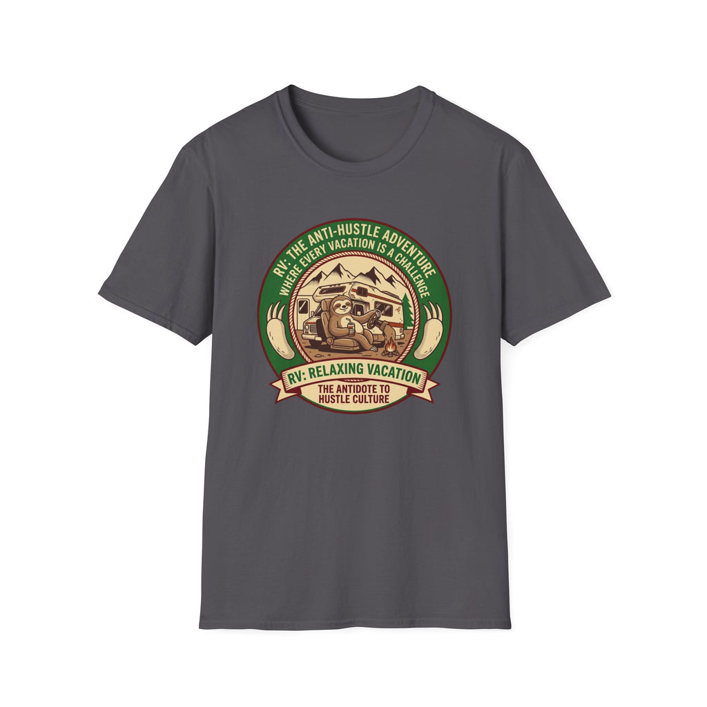 Sloth Anti-Hustle Adventure T-Shirt