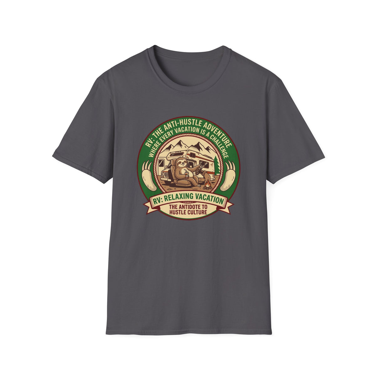 Sloth Anti-Hustle Adventure T-Shirt