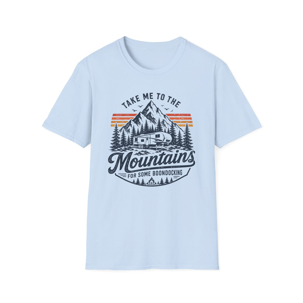 Take Me To The Mountains 5th Wheel T-Shirt