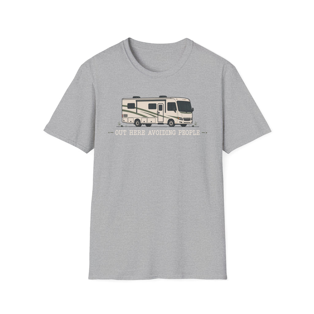 Out Avoiding People Class A T-shirt