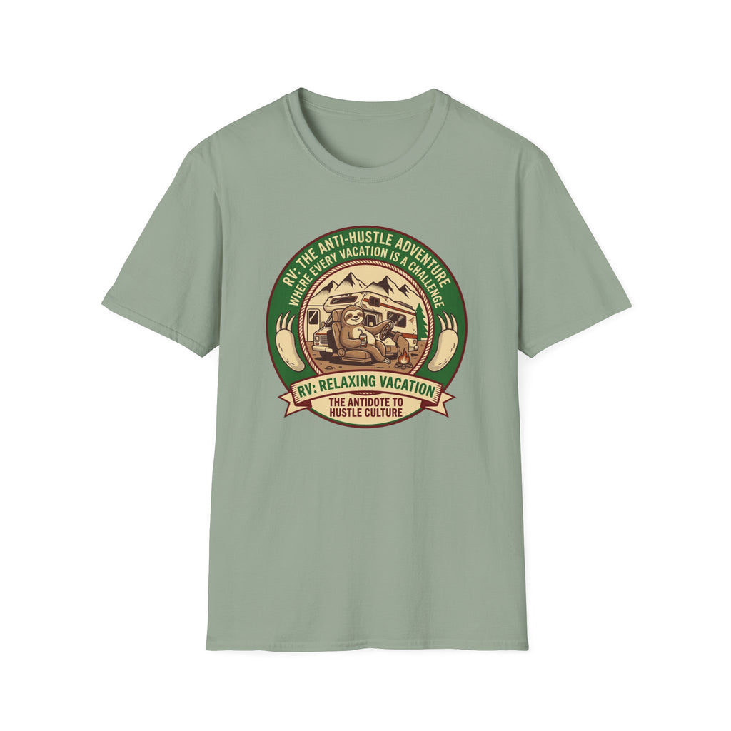 Sloth Anti-Hustle Adventure T-Shirt