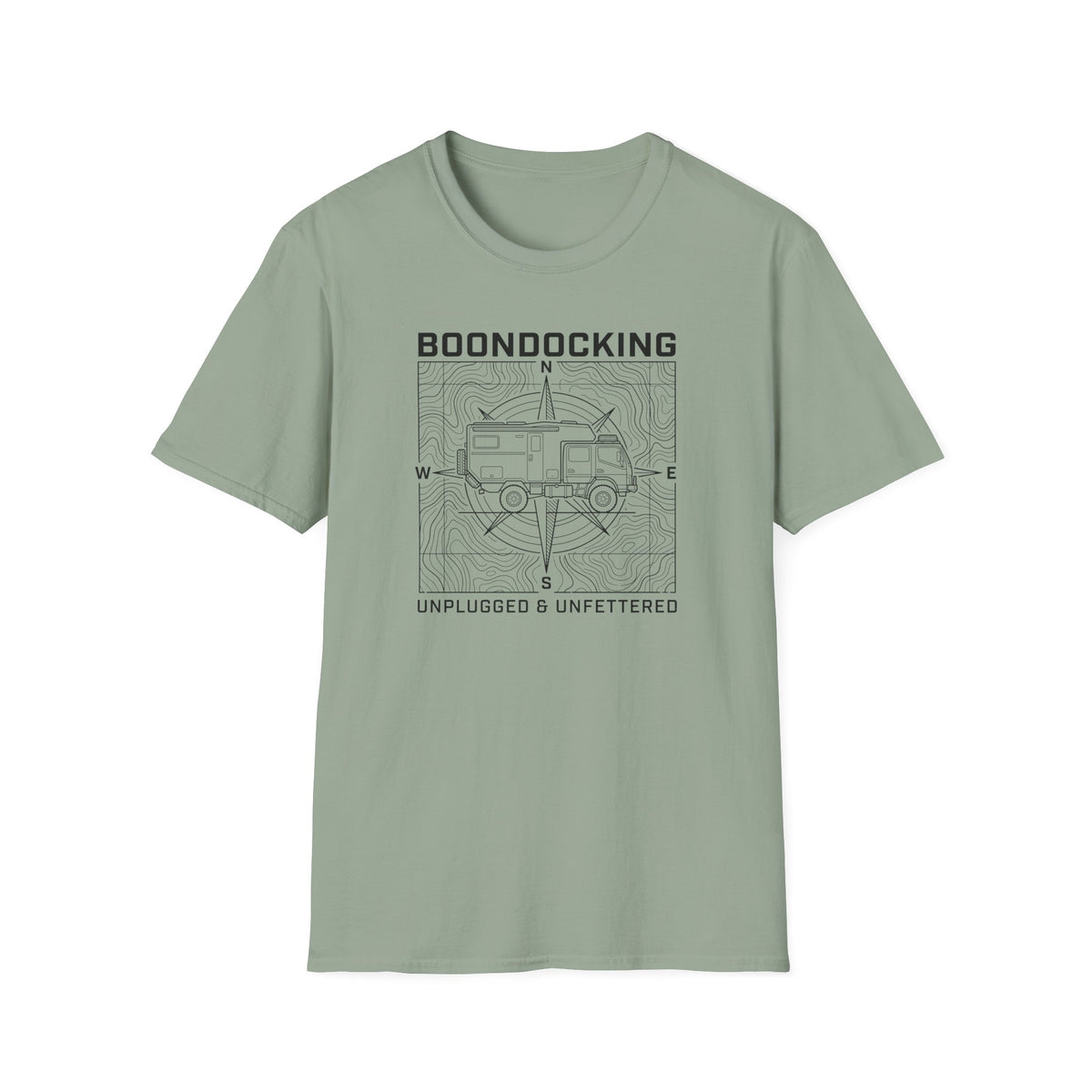 Boondocking Camper T-Shirt