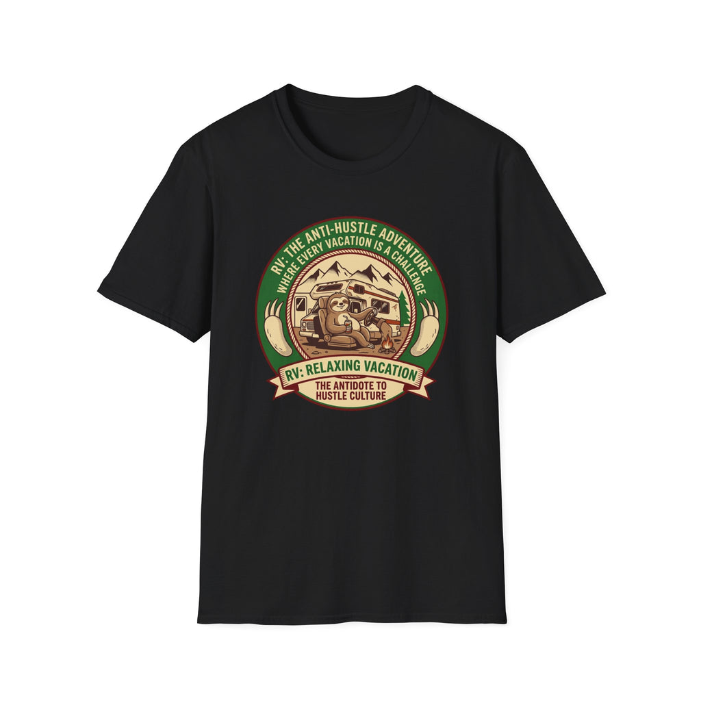 Sloth Anti-Hustle Adventure T-Shirt