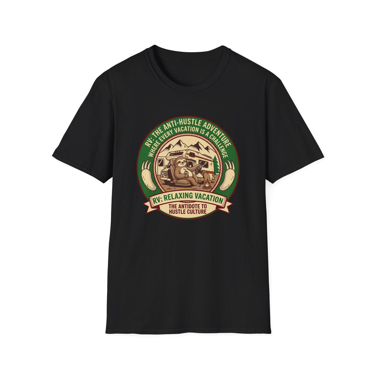 Sloth Anti-Hustle Adventure T-Shirt