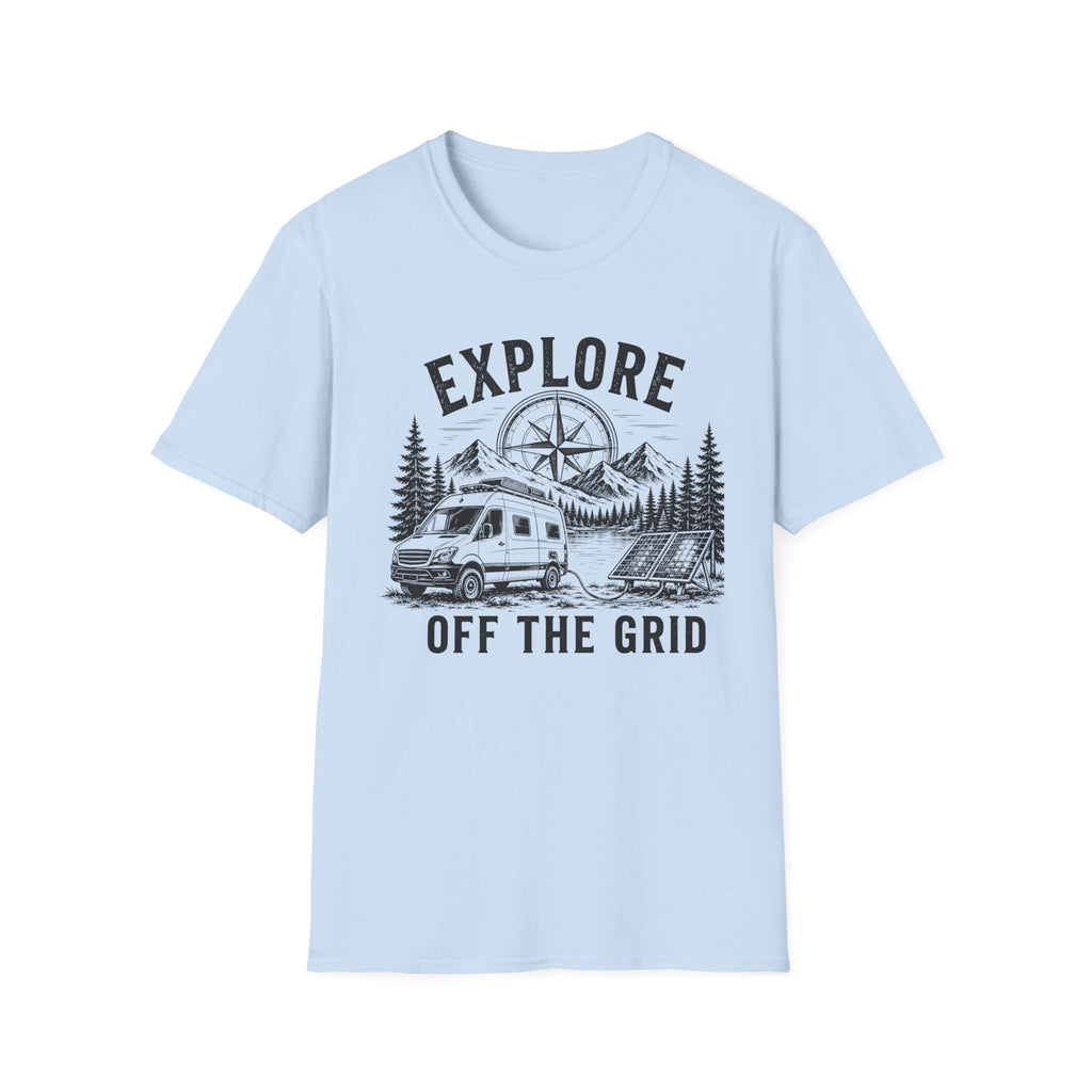 Explore Off The Grid with Van T-shirt