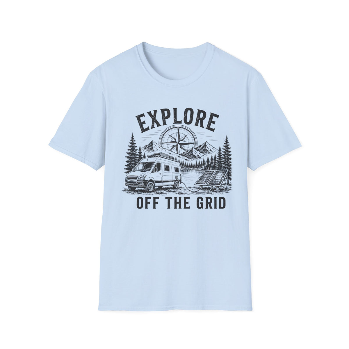 Explore Off The Grid with Van T-shirt