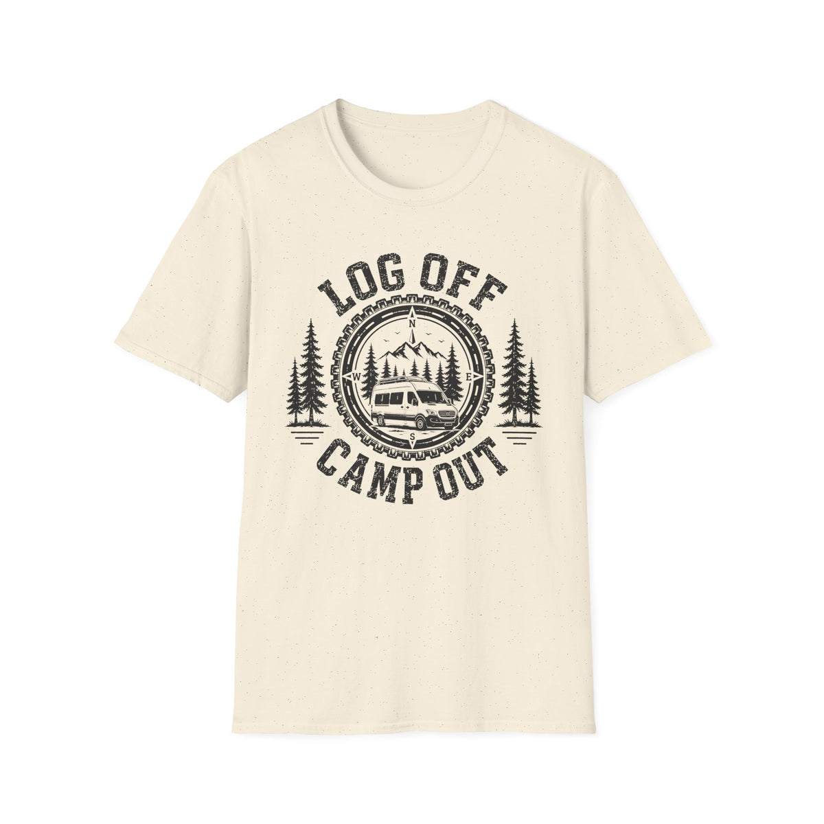 Log Off Camp Out Van T-Shirt