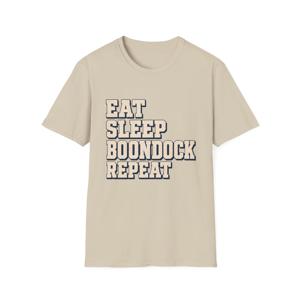 Eat Sleep Boondock Repeat T-Shirt