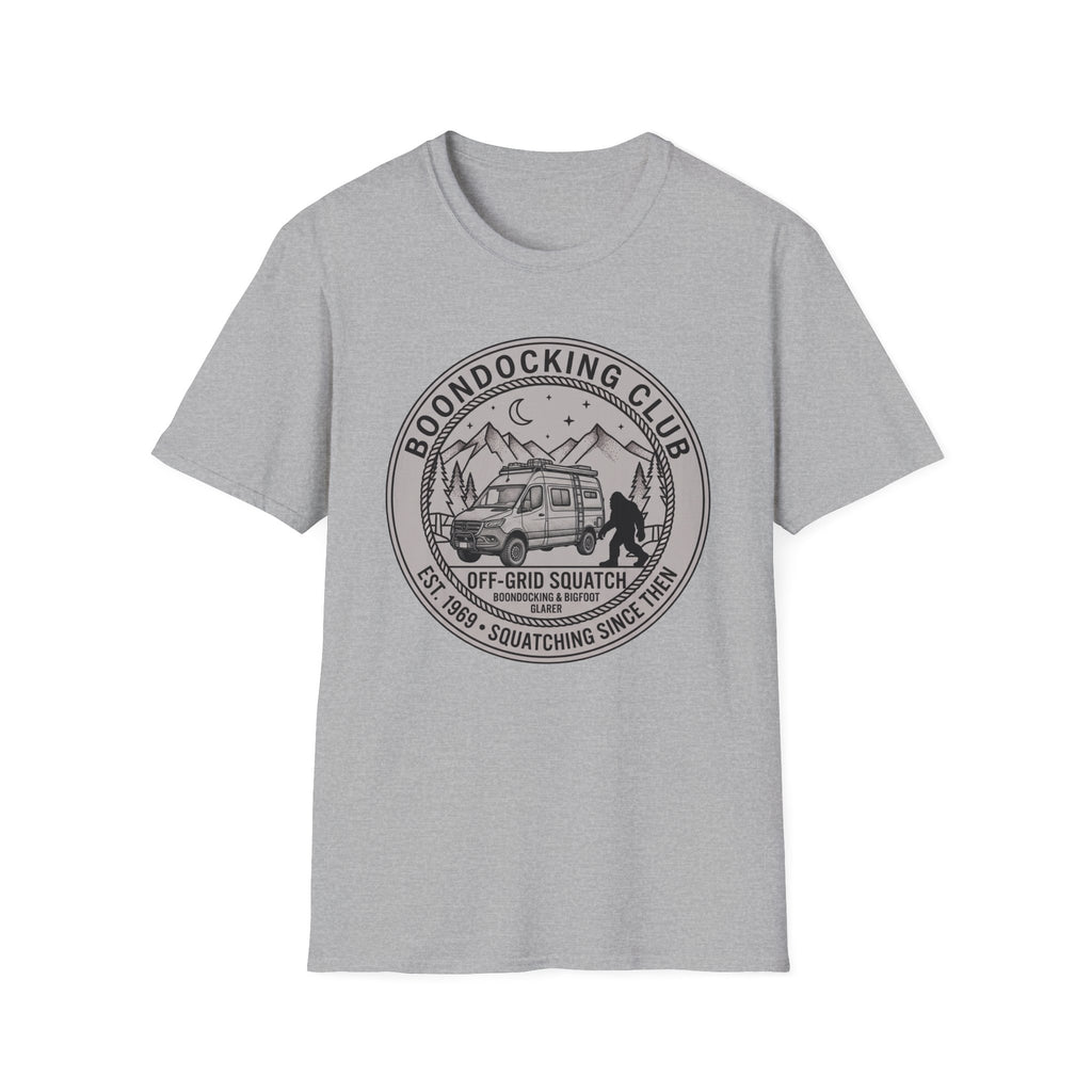 Boondocking Club Van Life T-shirt