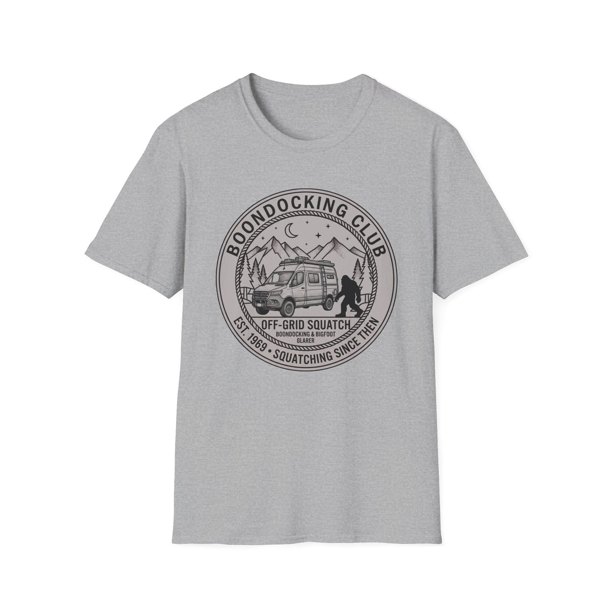 Boondocking Club Van Life T-shirt