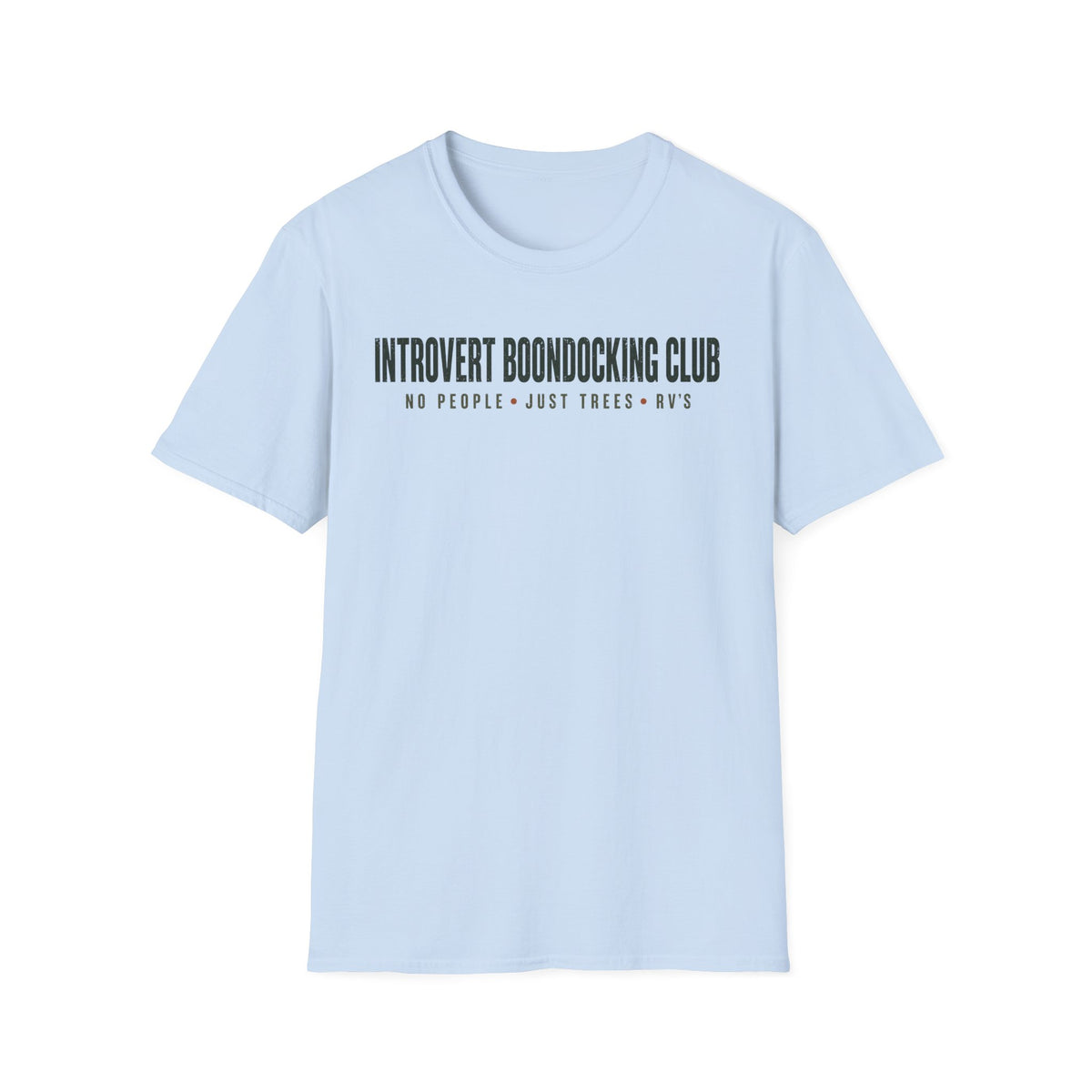 Introvert Boondocking Club T-Shirt