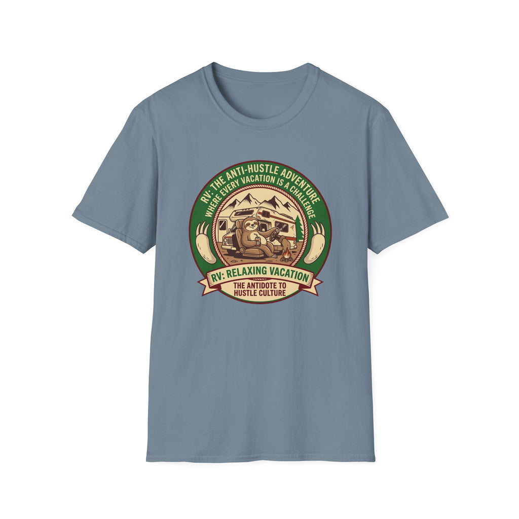Sloth Anti-Hustle Adventure T-Shirt