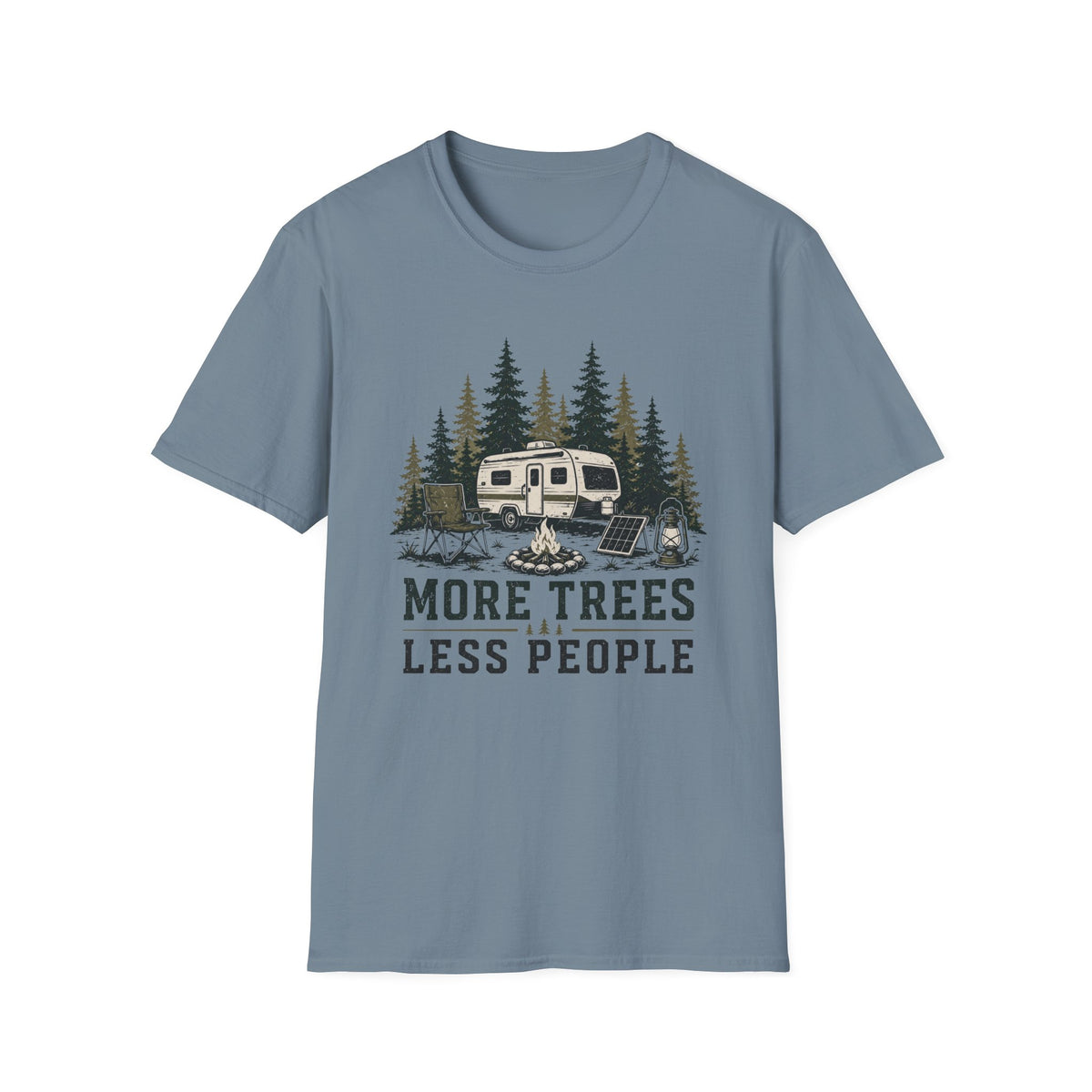 More Trees Less People Trailer T-Shirt