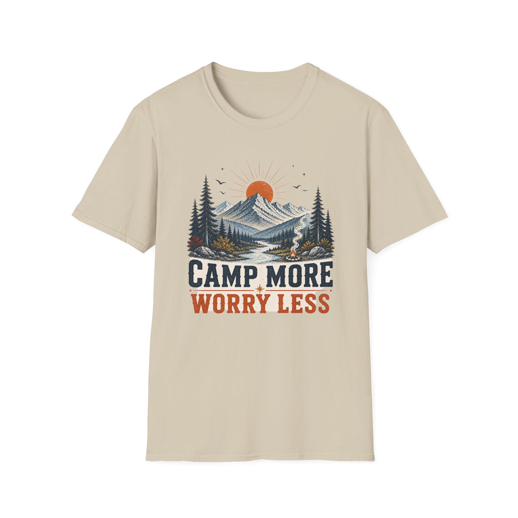 Camp More Worry Less T-Shirt