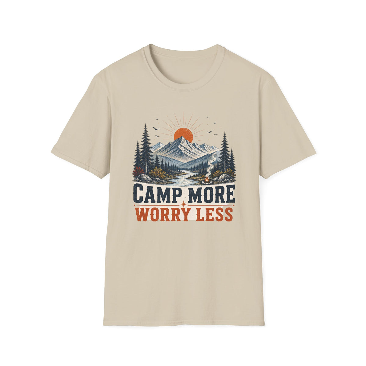 Camp More Worry Less T-Shirt
