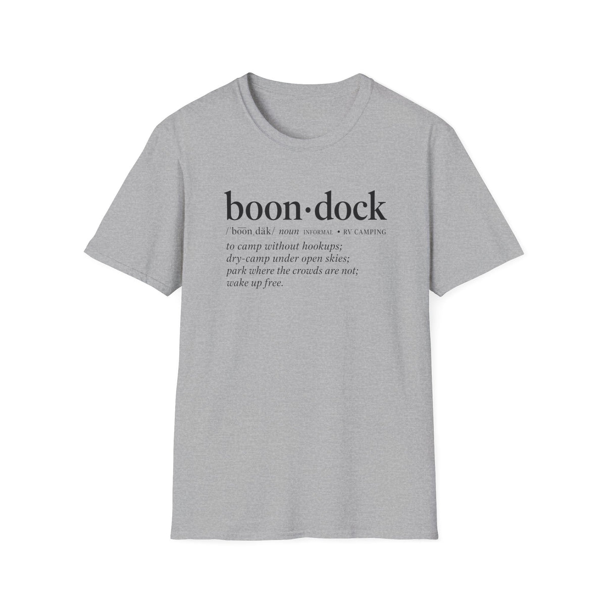 Boondock Noun T-Shirt