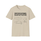 SPECIFICATIONS: Bologna Fried, Trailer Wide T-Shirt