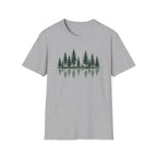 Pine Forest Reflection Trailer T‑Shirt