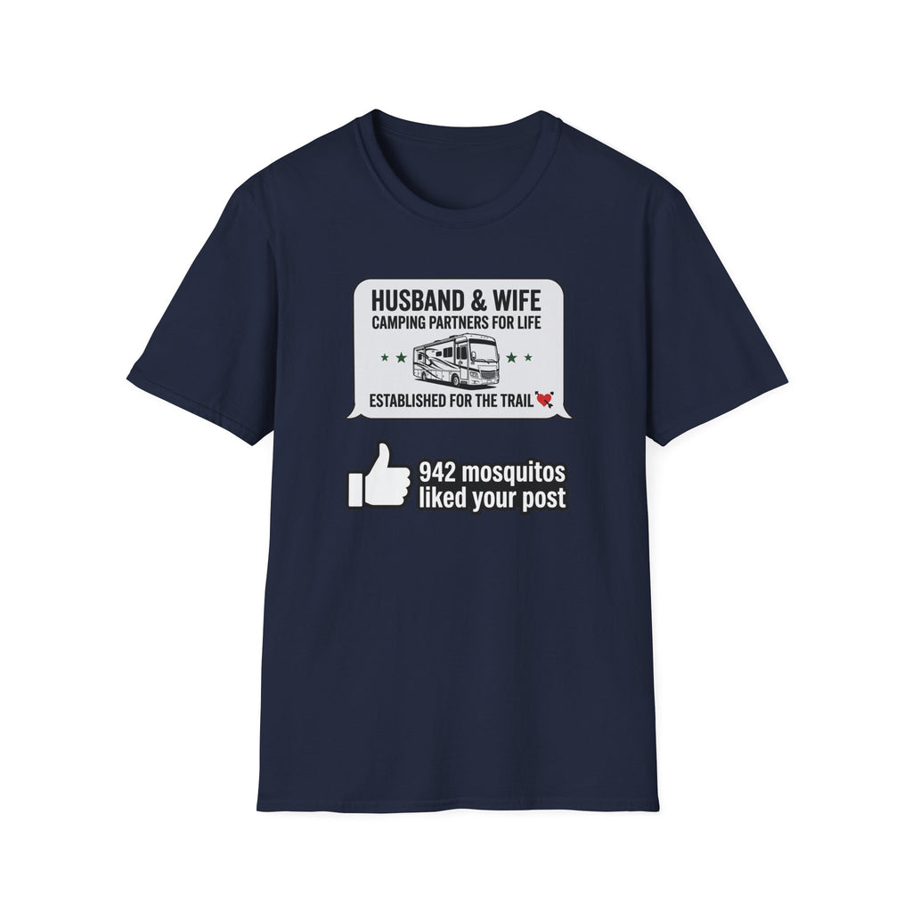 Husband & Wife Camping T-Shirt