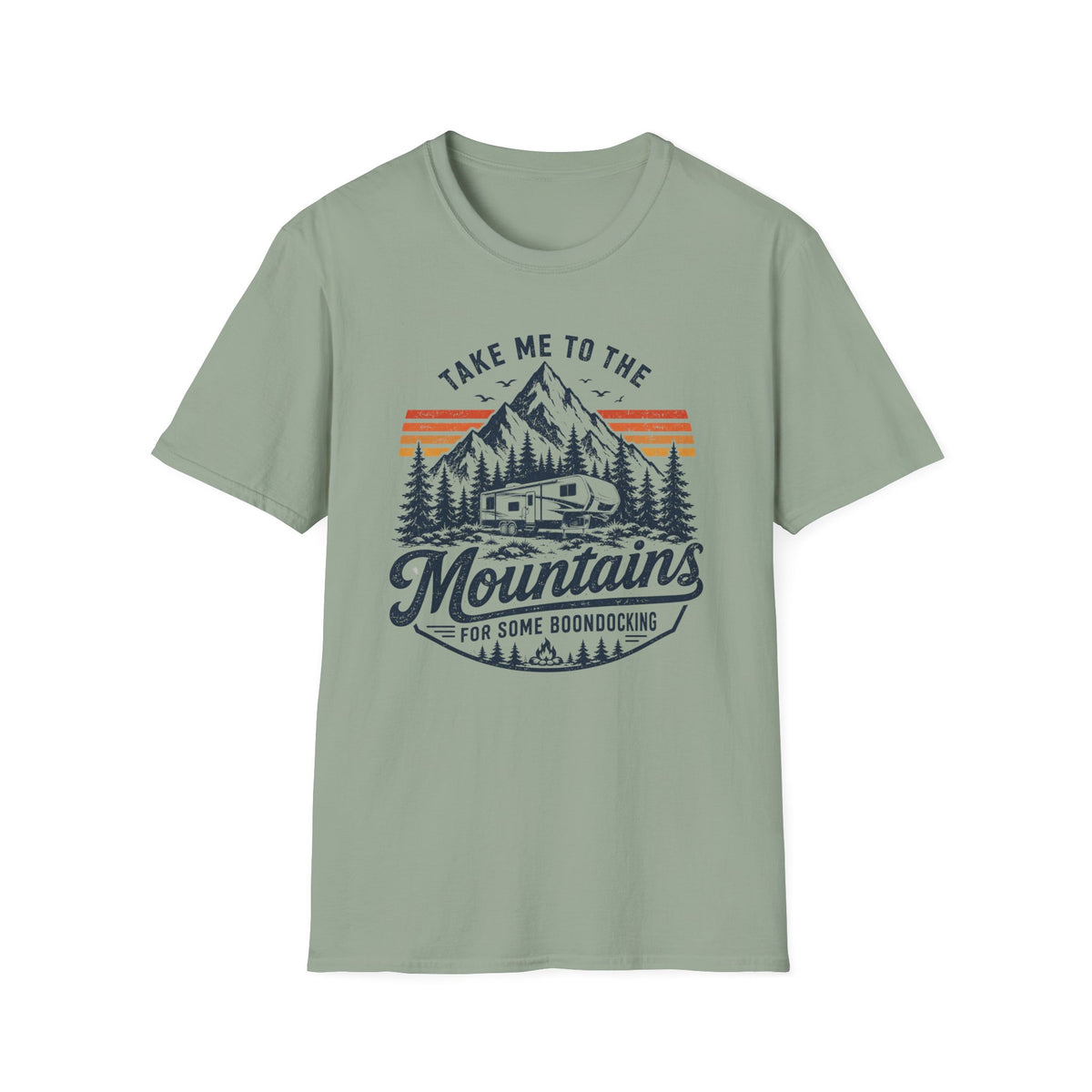 Take Me To The Mountains 5th Wheel T-Shirt