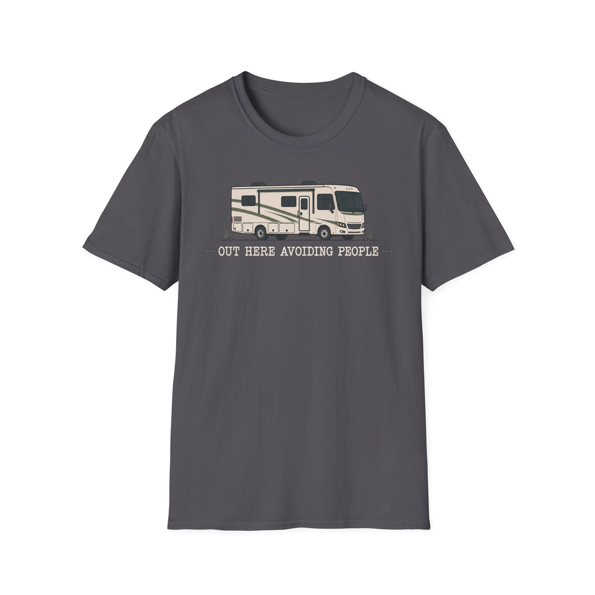 Out Avoiding People Class A T-shirt