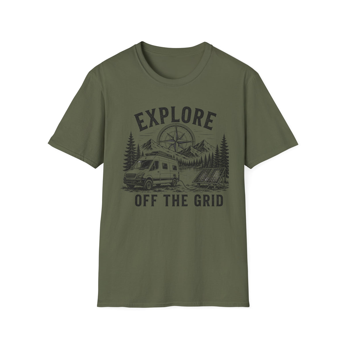Explore Off The Grid with Van T-shirt