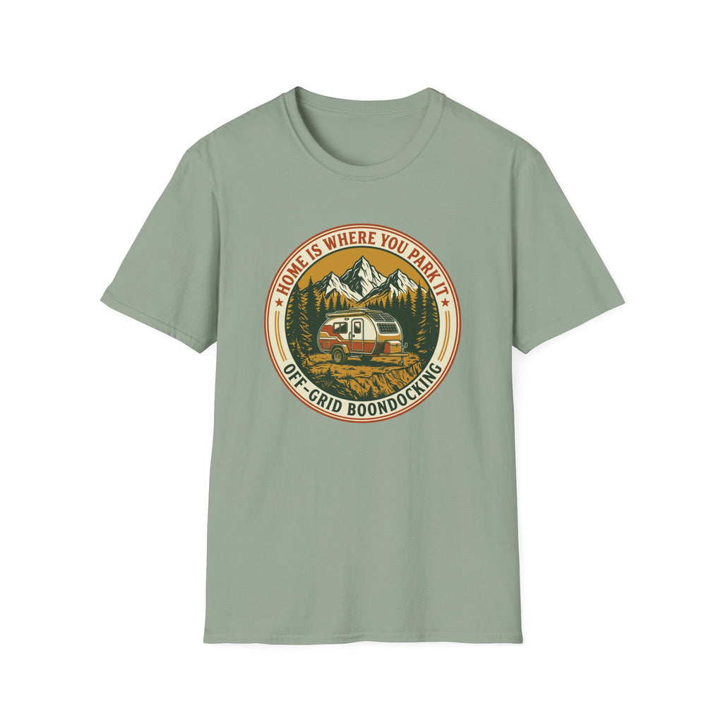 Home Is Where You Park It Trailer T-Shirt