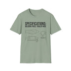 SPECIFICATIONS: Bologna Fried, Trailer Wide T-Shirt