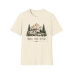 Travel Park Repeat  5th Wheel T-Shirt