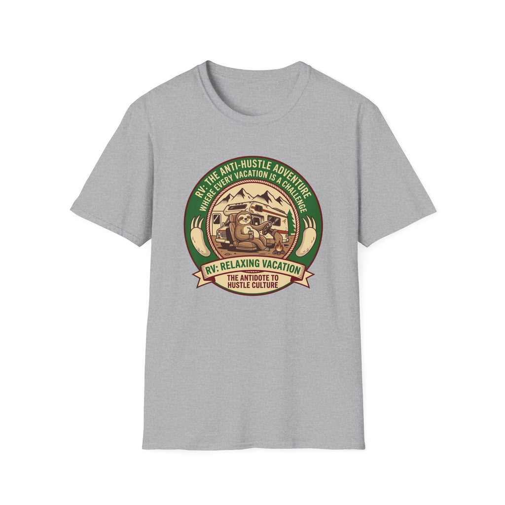 Sloth Anti-Hustle Adventure T-Shirt