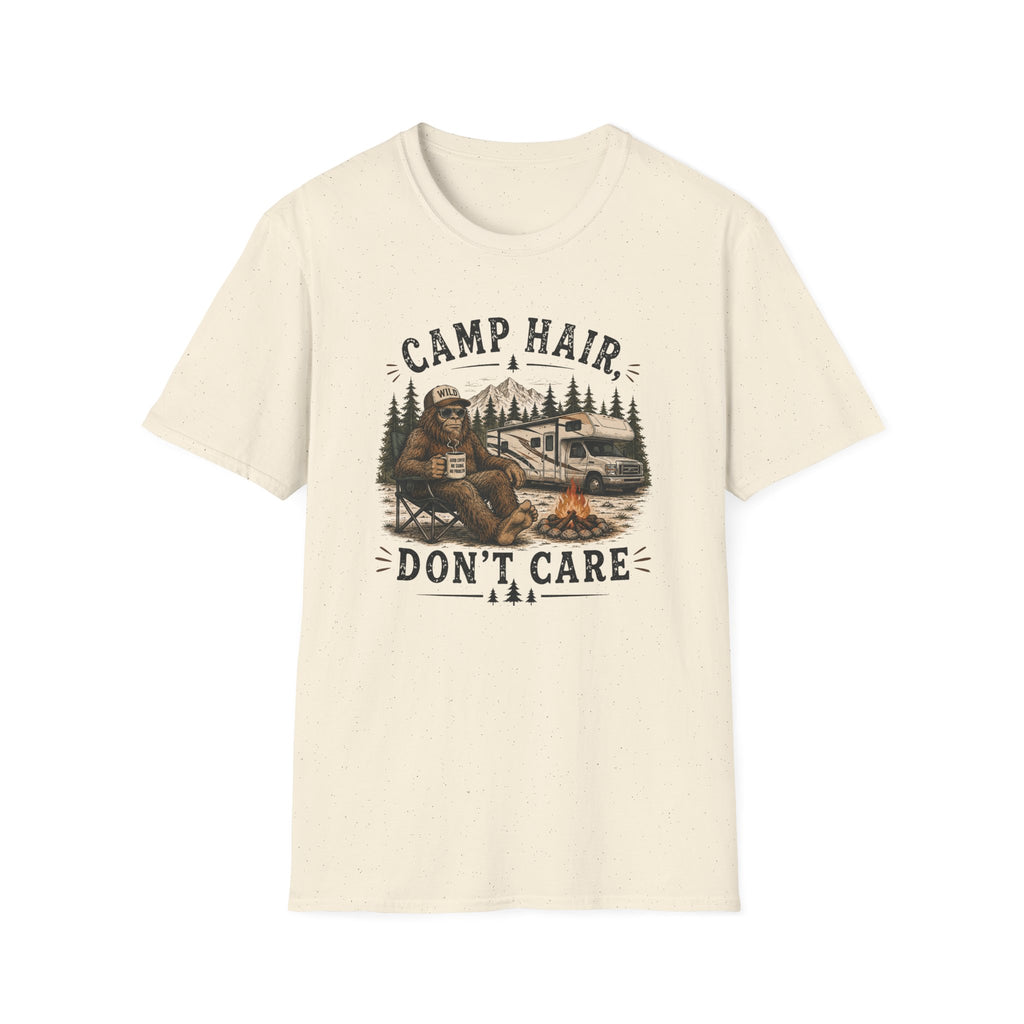 Sasquatch Camp Hair Don't Care T-Shirt