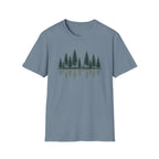 Pine Forest Reflection Trailer T‑Shirt