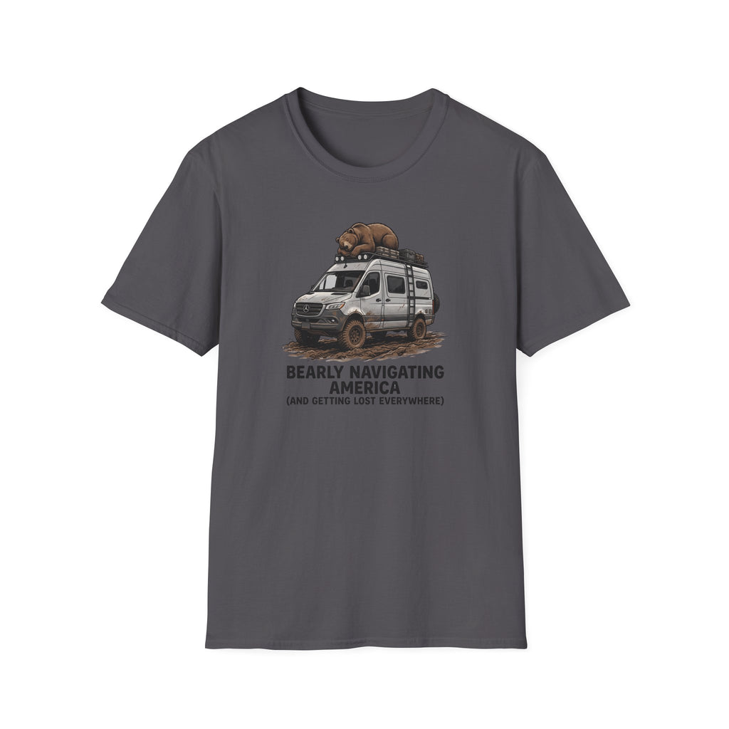 Bearly Navigating America Van T-Shirt