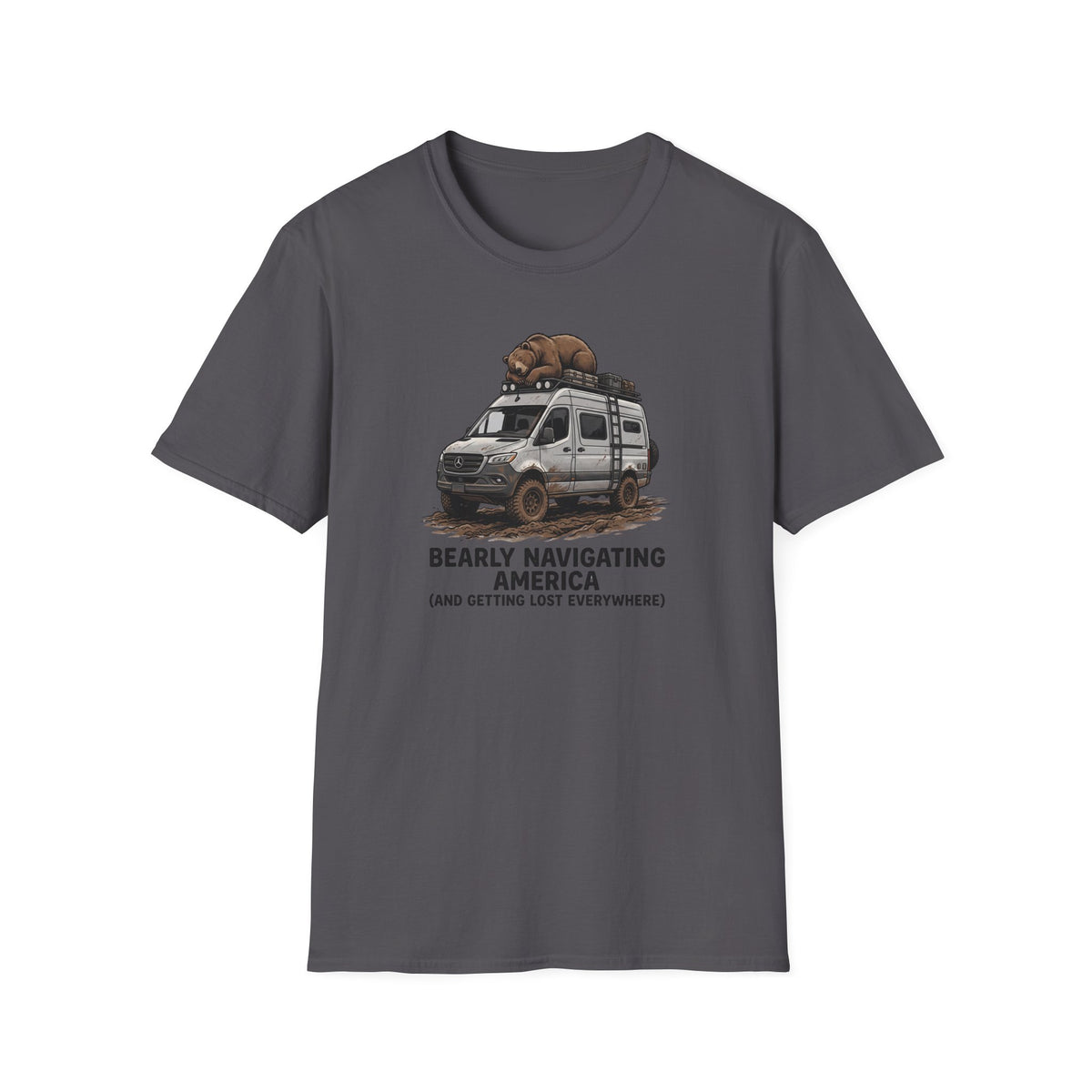 Bearly Navigating America Van T-Shirt