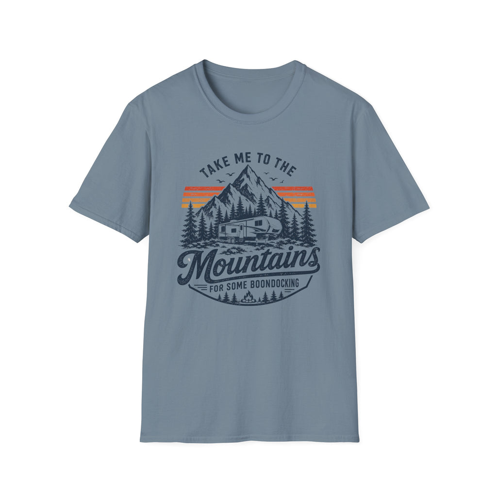 Take Me To The Mountains 5th Wheel T-Shirt