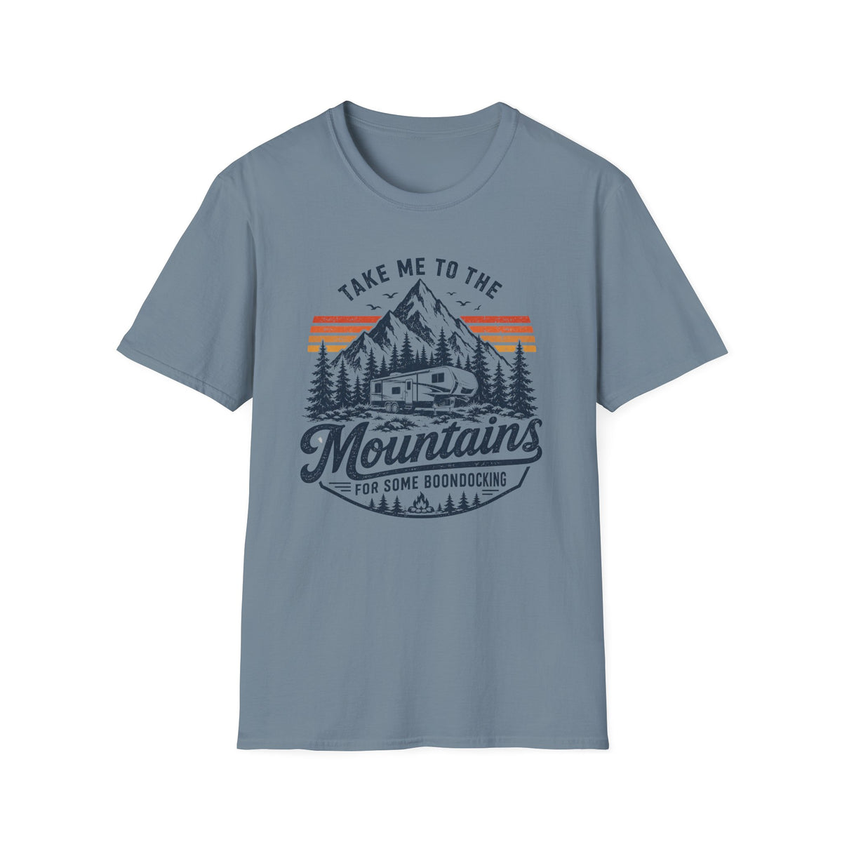 Take Me To The Mountains 5th Wheel T-Shirt