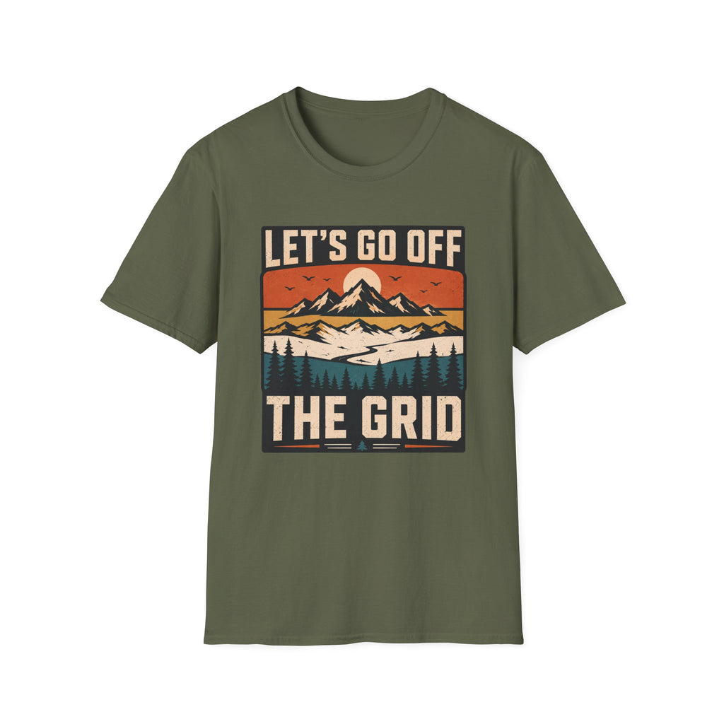 Let's go off grid T-shirt