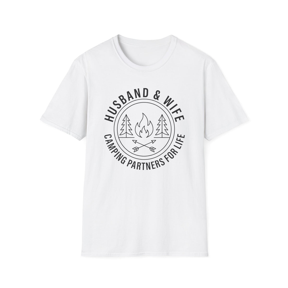 Husband & Wife Camping T-Shirt